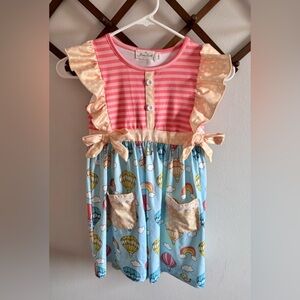 Marie Nicole sleeveless cotton dress